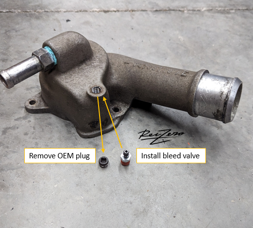 Dodge Viper Coolant/Antifreeze Bleed Valve (Gen 2)